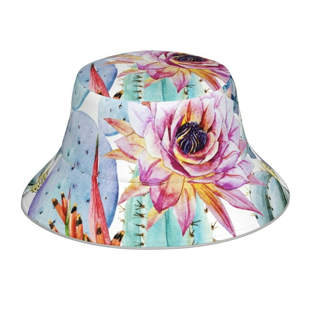 Balery Cactus Sombreros para el sol para hombre y mujer, sombrero de pescador con UPF 50+