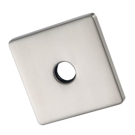 Heavy Type 304 Stainless Steel Shower Escutcheon Plate Secure with Sealing Gaskets Square Cover