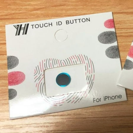 TOUCH ID Metal Home Button Sticker For iPhone 7 6 6s 5s Plus & iPad UK (Iphone 5s Best Price Uk)