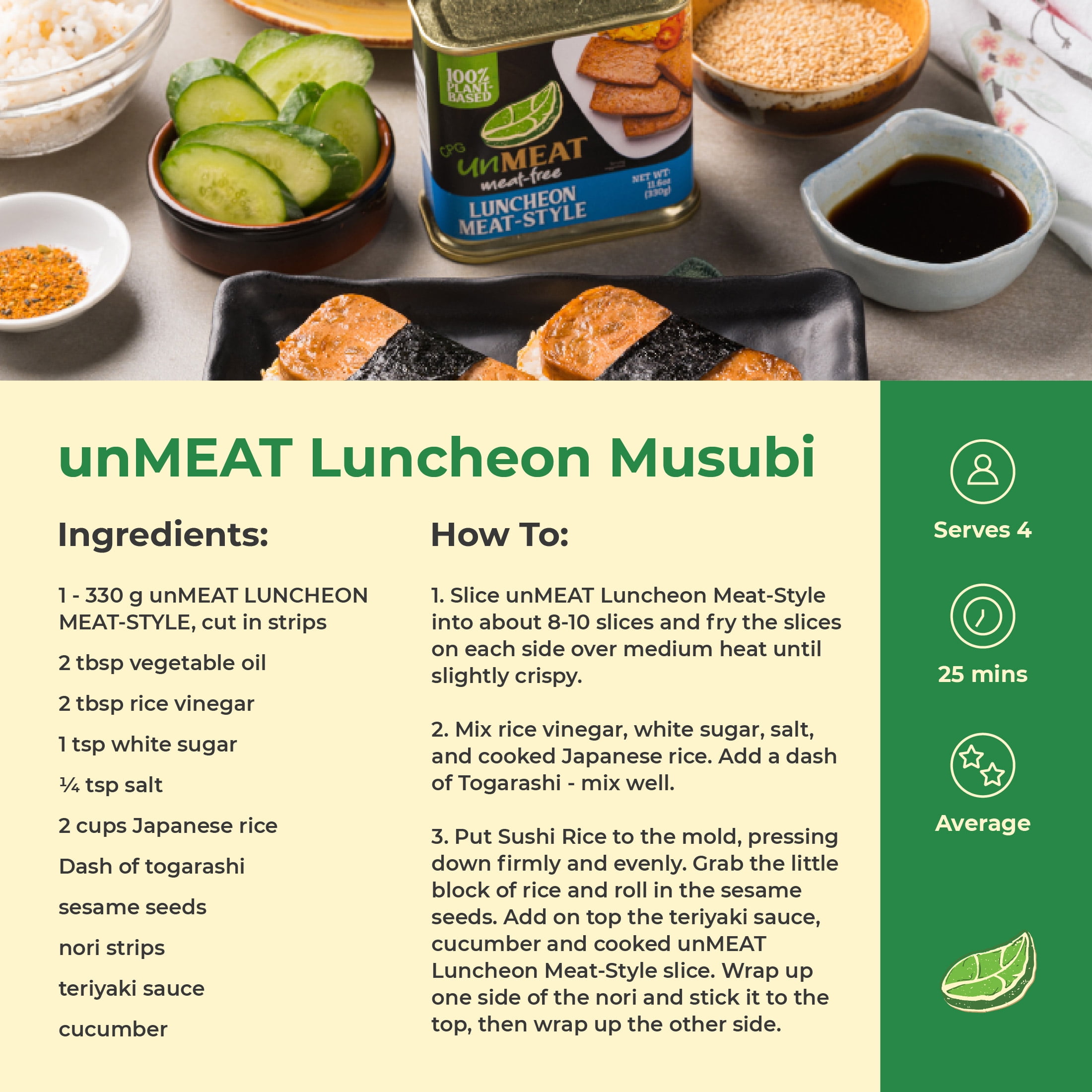 unMEAT Luncheon Meat-Style, 11.6oz Can