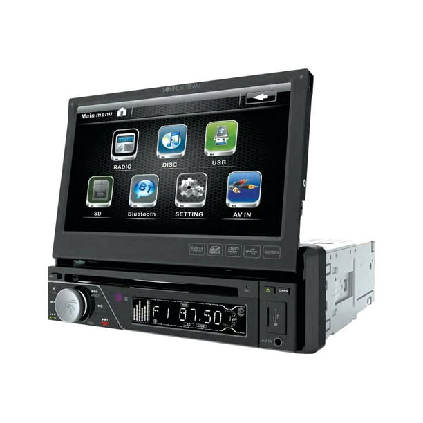 Soundstream VIR7830B DVD receiver display 7" indash unit