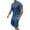 B-Blue, variant on GERsome Men's Short Sleeve T Shirts and Shorts Sets 2 Piece Workout Outfits Summer Crew Neck Athletic Loungewear Tracksuit with Pockets M-5XL