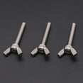 thumbnail image 4 of YTRFGH-M4-0.7 x 16mm (30 Pack) Stainless Wing Bolts Thumb Screws Bolts, 304 Stainless Steel 18-8, Bright Finish, UNC Coarse Thread, 4 of 4