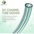 thumbnail image 4 of Oxygen Tubing - Premium Green Crush Resistant Oxygen Tubes - Extra Long 50 Foot - Pack of 3 Tubes, 4 of 5
