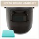 thumbnail image 3 of unbranded 30Ud Protector De Para Casco De Soldadura Con Material Ud Resistente Y Compatibilidad Universal, 3 of 8
