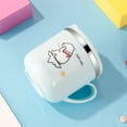 thumbnail image 3 of Taza de dibujos animados para niños pequeños, resistente taza de agua de acero inoxidable con pajita y aislamiento térmico., 3 of 7