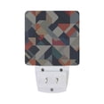 thumbnail image 5 of Yayeee LED Plug in Night Light for The Home with Auto Dusk to Dawn Light Sensors, 2 Pack, Geometric Pattern, 5 of 6