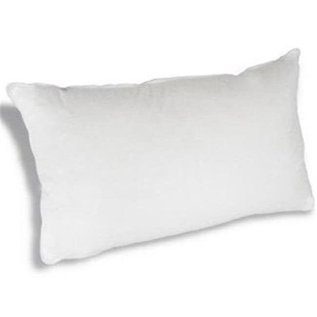 Living Health Products 63_DC_22779202634 30 by 70 Goose Down Pillow&#44; White