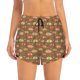 thumbnail image 2 of Balery Armadillo Floral 1 Pantalones cortos deportivos para mujer con forro y dos bolsillos, elásticos, para entrenamiento, gimnasio, yoga-Small, 2 of 7