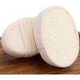 thumbnail image 3 of Natural Exfoliating Loofah Sponge Shower Scrub for Body 2PCS Premium Body scrubbers for use in Shower Textured Bath Sponge Skin Shower Scrubber for Body, Flexible loofah for Men and Women, 3 of 5