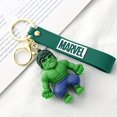 thumbnail image 1 of Marvel Avengers Keychain Collection - Iron Man, Hulk, Thor, Captain America, Spider-Man Figures - Handcrafted Office Accessories for Fans, 1 of 5