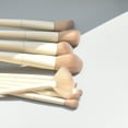 thumbnail image 3 of Set of soft and fluffy makeup brushes for eyes foundation blush blush beauty makeup tool for women (17pcs coffee), 3 of 5