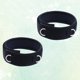 thumbnail image 5 of 2 correas de muslo acolchadas de neopreno para fitness, ajustables, para entrenamiento de fuerza, taekwondo, fútbol y correr (negro), 5 of 6