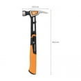 thumbnail image 4 of Fiskars Isocore Finishing Hammer 450g (16oz), 4 of 8