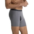 thumbnail image 5 of Fruit of the Loom Men's CoolZone Boxer Briefs, Moisture‑Wicking, Mesh Fly, No Ride Up, Multipacks, Sizes S-3XL, 5 of 10