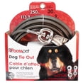 thumbnail image 3 of Cable Dog Tie Out PDQ con revestimiento de vinilo plateado, extragrande, 30 pies, 3 of 3