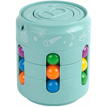 Magic Rainbow Puzzle Ball Creative Fidget Simple Dimple Toy, Football ...