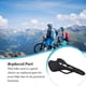 thumbnail image 3 of Eigraketly Sillín de bicicleta, accesorios de mejora de artesanía multicolor, piñón fijo resistente al desgaste, almohadilla de ciclismo, Ciclismo Negro, 3 of 6