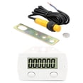 thumbnail image 2 of Electronic Digital 6 Counter Industrial Magnetic Sensor Switch Punch Counter, 2 of 9
