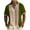 Green, variant on Aimik Men's Linen Shirts Vintage Colorblock Short Sleeve Men Plus Size Button Down Tshirt Summer Hawaiian Beach Tops Casual-Green M