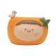 thumbnail image 3 of Lovely Planter Flower Pot Container con orificio de drenaje Pencil Holder Box Ornament Fairy Garden Macetas para jardín DIY Decoraciones Regalo de naranja claro Soledad Florero Contenedor, 3 of 10