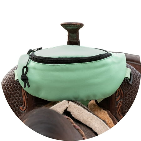 Horse Saddle Bag  Green Saddle Pommel Bag  Horse Tack  Horse Gifts  Horse Stuff  Equestrian Gifts  Saddle Accessories