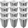 thumbnail image 3 of 36Pcs Popcorn Boxes Striped Paper Popcorn Favor Boxes Candy Containers for Party, 3 of 8