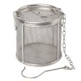 thumbnail image 1 of Colador de malla fina de acero inoxidable, cesta para saborizar sopas, colador separador de escoria para ollas calientes, coladores Bas Silver, Silver, 1 of 5