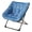 Blue, variant on JustSmart Faux Fur Moon Chair Plush Saucer Lounge Chair Foldable with Gold Metal Legs Indoor Accent Chair for Living Room Bedroom Dorm, Peach Pink