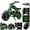 Green, variant on FRP 50cc Gas Dirt Bike - Red Mini Motorcycles for Young Riders, Gas Powered Mini Bike with Safety Kill Switch, Tubeless Tires, Easy Pull Start, and EPA Approved (Red)