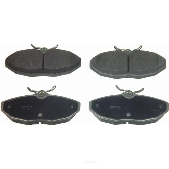 Disc Brake Pad Set Fits select: 2003 FORD THUNDERBIRD, 2003 JAGUAR S-TYPE