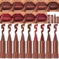 thumbnail image 1 of Set de delineador de labios MooGlamor Matte Gradient Velvet 9 piezas, 1 of 7