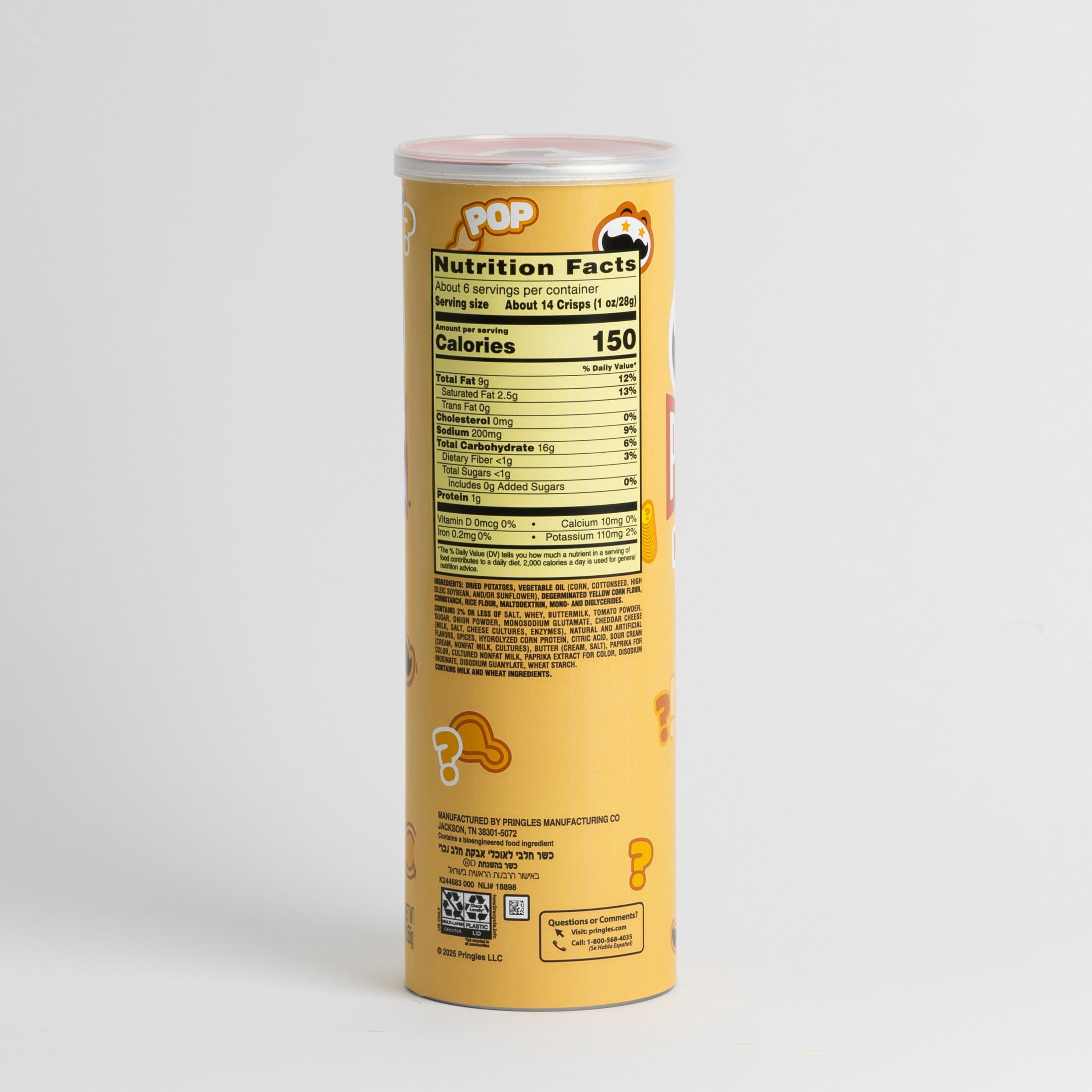 Pringles Mystery Flavor Potato Crisps Chips, Limited Edition, 2 Count