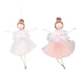 thumbnail image 2 of Bewildely Colgante de muñeca de árbol de Navidad, decoraciones navideñas de tamaño pequeño, adorables muñecas bailarinas de Navidad, Kits de decoración para fiestas, 2 of 6