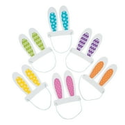 Paper Easter Bunny Ears - Party Wear - 12 Pieces