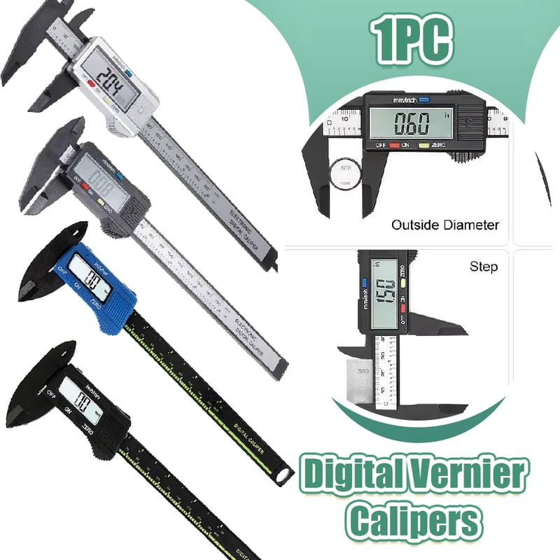 Precision Measuring Digital Vernier Calipers Intelligent Readings Fast and Accurate Multifunctional Measuring Tools Daily Use