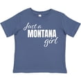 thumbnail image 3 of Inktastic Just a Montana Girl Born and Raised Girls Toddler T-Shirt, 3 of 5