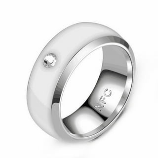 8mm Nfc Tag Smart Ring Wearable Smart Rings Finger Digital Ring For Android  Phone With Functions (transparent #11)