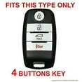 thumbnail image 5 of Dobrev Silicone Keyless Entry Case Fob Protector Cover Skin for Kia Niro Optima Sedona Sportage Sorento Soul Forte 2017 2018 2019 Smart Key, 5 of 5