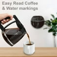 thumbnail image 2 of 12-Cup Glass Carafe Replacement for Coffee Maker Models DCC-1200, DCC-1100BK, DCC-2650, CHW-12, CHW-12P1, DGB-550BK, DGB-550BK1, DGB-625BC, DGB-700BC, and SS-12 | Part# DCC-1200PRC, 2 of 4