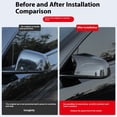 thumbnail image 4 of Automotive Mirror Guard Shell Scratchproof ABS Protector Cover for Y 2021-2024, 4 of 12