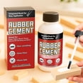 thumbnail image 7 of Rubber Cement, Rubber Contact Cement Glue with Brush, Dry Clear Cement Glue for Crafts, Wrinkle-Free Paper Cement, Water-Resistant Rubber Cement Adhesive for Photos, Wood, Crafts (3.72Oz), 7 of 7