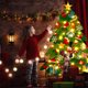 thumbnail image 4 of Filz Weihnachtsbaum, Weihnachten DIY Deko, 3.2ft Weihnachtsbaum Mit 32 Pcs Ornamente Wand Dekor Mit 50LED Lichterkette Für Kinder Home Tür Wand Dekoration Zhivalor CWY-1479, 4 of 5