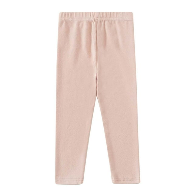 Big Girls Sweatpants Summer Solid Color Elastic Waist Wide Leg Warm Pull On Pant Pink Spring Trendy Trousers 7-8T