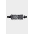 thumbnail image 4 of Men's AC/DC Lightning Logo Wristband One Size Silver, 4 of 4