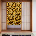 thumbnail image 2 of Door Curtain 34x56in Two Pieces Of Uniform Is Not Easy To Wrinkle The Room Shade And Dustproof For The Wall On The Door Or Window Yellow Sunflowers, 2 of 5