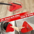 thumbnail image 4 of NEWE Wall Mop Cleaner with Long Handle (Red), 4 of 7