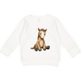 thumbnail image 2 of Inktastic Cute Horse Toddler Sweatshirt, 2 of 4