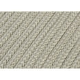 thumbnail image 4 of 2' x 5' Shadow Gray Handmade Braided Rectangular Area Throw Rug Runner, 4 of 6