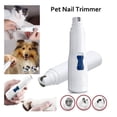thumbnail image 2 of Molinillo profesion de uñas para perros, recortador de uñas para , herramienta para patas de mascotas de bajo ruido, plástico ABS Yuyangstore Amoladora de uñas eléctrica, 2 of 8